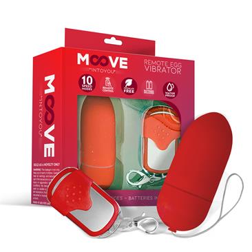 Remote Egg Vibrator Red