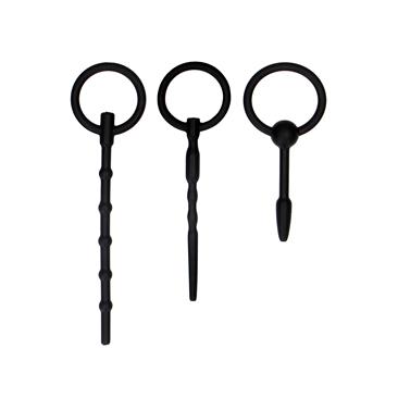 Urethral Sounding Plug Set - Black