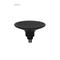 Butt Plug Set Pointed Large Suction Cup Black