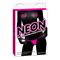 Neon  Vibrating Crotchless Panty and Pasties Set-P