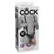 King Cock  10" Hollow Strap-On  Suspender System-F