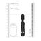 Silicone Massage Wand - Black