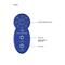 Silicone Massage Wand - Blue