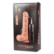 Vibrador y Rotador Realista Eden 16 cm