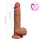 Dual Layer Silicone Dildo Dean 21 cm