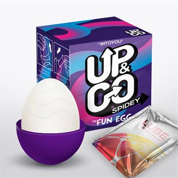 Up & Go Spidey Fun Egg Purple