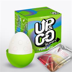Up & Go Bumpy Fun Egg Green