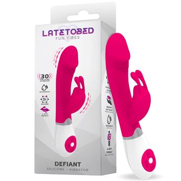 Defiant Vibrator with Rabbit Silicone Waterproof