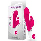 Defiant Vibrador con Conejito Silicona