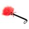 Nylon Rope Wand with Bowknot Feather Tickler Red