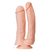 Double Dildo King 12" Flesh