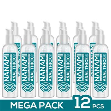 Pack de 12 Nanami Anal Lubricant Thick 150 ml.