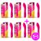 Pack 5+1 Sweety Fuchsia Vibrator USB Silicone