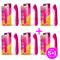 Pack 5+1 Honey Fuchsia Vibrator USB Silicone