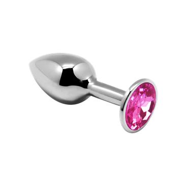 Pink Mini Metal Butt Plug Anal Pleasure M