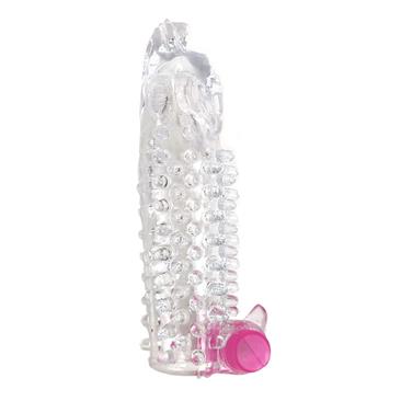 Clear Vibrating Penis Sleeve