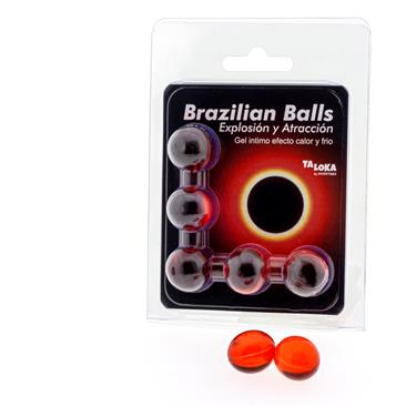 5 Brazilian Balls Excitante Efecto Calor y Frío