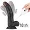 Vibrating Easy Strapon Set 8.5" Black