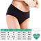 Ocean Panty Seamless Design S Black Heavy Absorpti