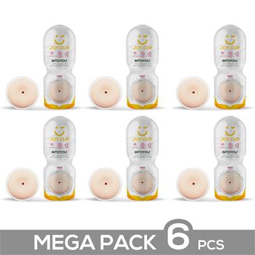 Pack 5+1 Anus Vacuum Cup Masturbator for Men