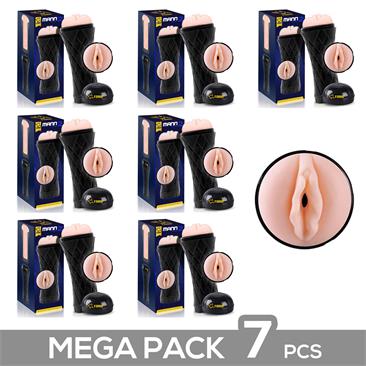 Pack 6+1 Mann2 Realistic Soft Vagina Masturbator