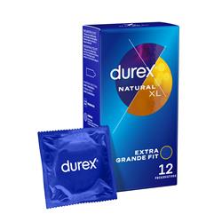 Durex  Natural XL 12ud  Clave 12