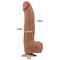 King Sized Sliding Skin Dual Layer Brown 12"