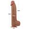 King Sized Sliding Skin Dual Layer Brown 14"