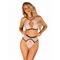 Lilines Lace Bra Set - Pink S/M