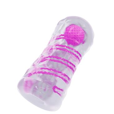 Reusable Transparent Masturbator Clave 26