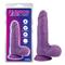 7 Dual Density Cock  Dildo Purple