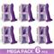 Pack 6 Color Changing Silicone Dildo L Purple to P