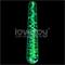 Glow in the Dark Twilight Gleam Glass Dildo Slim