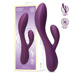 Bacall 2.0 Vibrator Purple Liquiefied Silicone