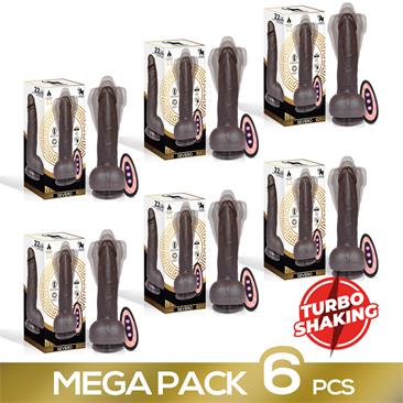 Pack de 6 Severo Realistic Dildo Thrusting & Rotaa