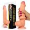 Sliding Sking Dual Layer Dildo 8.70" Flesh