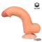 Sliding Sking Dual Layer Dildo 8.70" Flesh