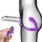 Warren Anal Vibrator with Cock Ring Violet Clave50