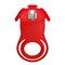 Ruben Vibrating Penis Ring USB Silicone Red Cl80