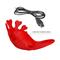 Ruben Vibrating Penis Ring USB Silicone Red Cl80