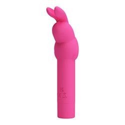 Gerardo Bunny Vibrator Fuchsia Silicone Clave 50