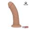 Dildo Dual Layer Silicone 8.25" Flesh