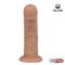 Dildo Dual Layer Silicone 8.25" Flesh