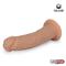 Dildo Dual Layer Silicone 8.25" Flesh