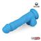 Dildo Dual Layer Silicone 8" Blue