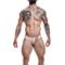 C4M Low Rise Bikini Brief-Aztec-S