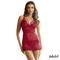 Zoe Babydoll Red S-M