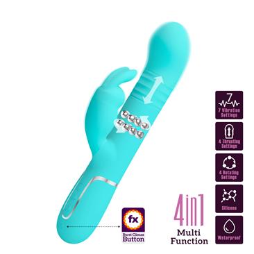 Coale Thrusting and Rotating Rabbit Vibrator Cl.30