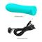 Alfreda Vibrating Bullet USB Silicone Green Cl.125