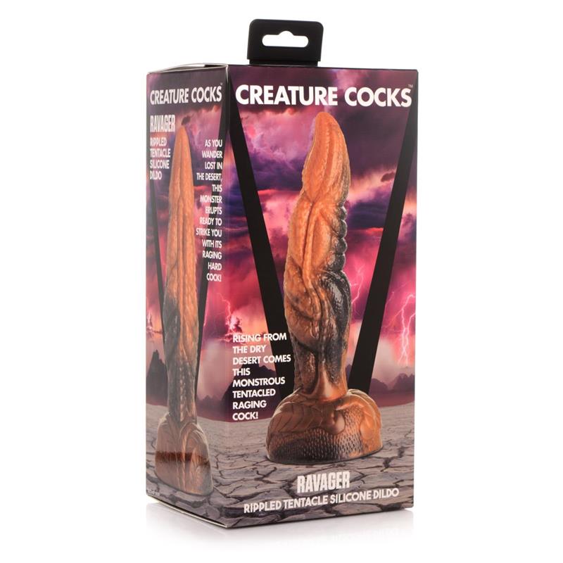 Ravager Rippled Dildo de Tentáculo 8